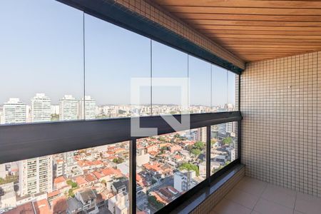 Varanda de apartamento para alugar com 4 quartos, 208m² em Vila Margarida, São Bernardo do Campo