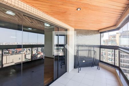 Varanda de apartamento para alugar com 4 quartos, 208m² em Vila Margarida, São Bernardo do Campo