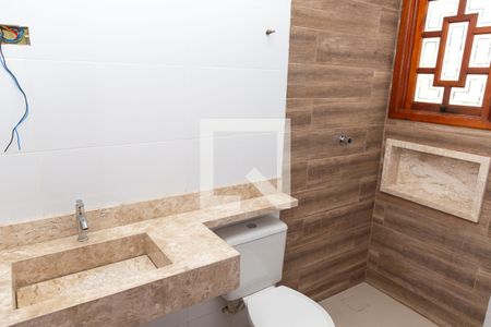 Banheiro da Suíte de casa à venda com 3 quartos, 122m² em Jardim Leila, Guarulhos