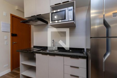 Sala/Cozinha de apartamento para alugar com 1 quarto, 32m² em Santana, São Paulo