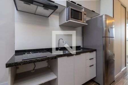 Sala/Cozinha de apartamento para alugar com 1 quarto, 32m² em Santana, São Paulo