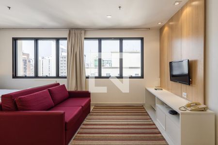 Sala de apartamento à venda com 1 quarto, 30m² em Jardim Paulista, São Paulo