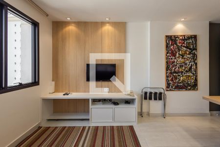 Sala de apartamento à venda com 1 quarto, 30m² em Jardim Paulista, São Paulo