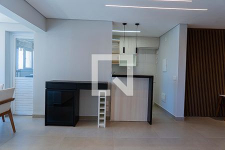 Sala de apartamento à venda com 2 quartos, 74m² em Jardim, Santo André