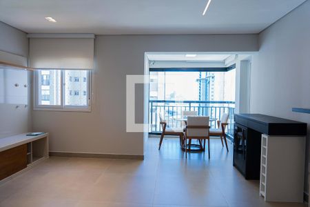 Sala de apartamento à venda com 2 quartos, 74m² em Jardim, Santo André