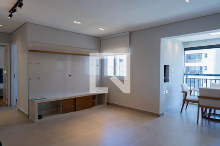 Sala de apartamento à venda com 2 quartos, 74m² em Jardim, Santo André