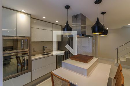 Sala/Cozinha de apartamento à venda com 3 quartos, 182m² em Recreio dos Bandeirantes, Rio de Janeiro
