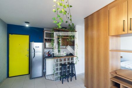 Sala de apartamento para alugar com 1 quarto, 29m² em Vila Buarque, São Paulo