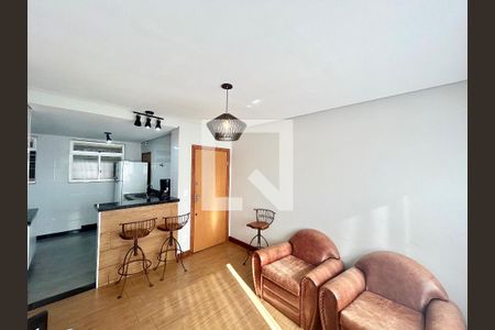 sala de apartamento à venda com 3 quartos, 90m² em Gutierrez, Belo Horizonte