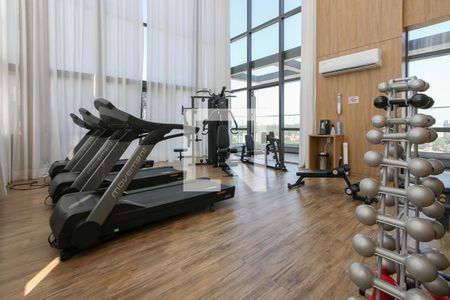 Apartamento para alugar com 41m², 1 quarto e 1 vaga Apartamento para alugar com 41m², 1 quarto e 1 vagaAcademia