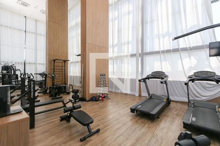 Apartamento para alugar com 41m², 1 quarto e 1 vaga Apartamento para alugar com 41m², 1 quarto e 1 vagaAcademia