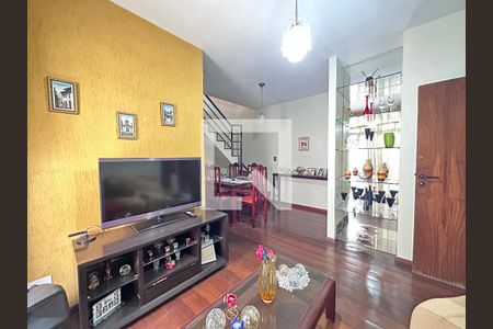 Sala de apartamento à venda com 3 quartos, 180m² em União, Belo Horizonte