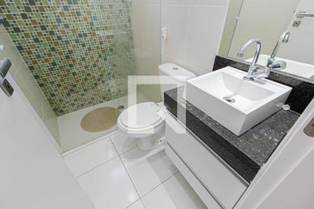 Banheiro da Suíte de apartamento à venda com 2 quartos, 120m² em Paraíso, Santo André
