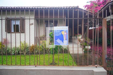 fachada de casa à venda com 3 quartos, 75m² em Rio Branco, Novo Hamburgo