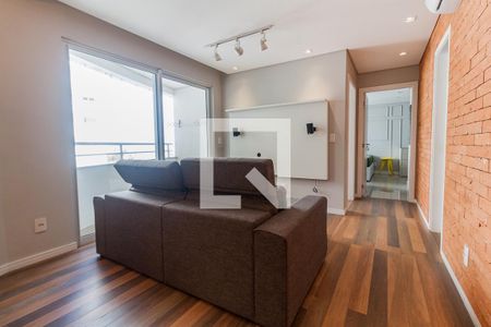 Sala de apartamento para alugar com 2 quartos, 60m² em Capoeiras, Florianópolis