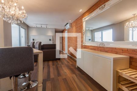 Sala de apartamento para alugar com 2 quartos, 60m² em Capoeiras, Florianópolis