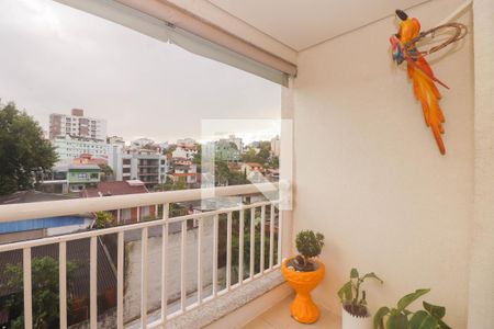 Varanda da Sala de apartamento à venda com 2 quartos, 73m² em Jardim Lindóia, Porto Alegre