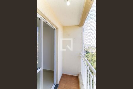 Varanda da Sala de apartamento à venda com 2 quartos, 54m² em Jardim Henriqueta, Taboão da Serra