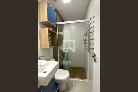 Banheiro da Suíte de apartamento para alugar com 1 quarto, 26m² em Bethaville I, Barueri