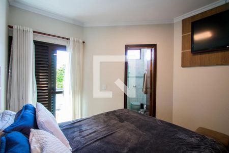 Quarto 1 - Suíte de apartamento à venda com 2 quartos, 60m² em Vila Homero Thon, Santo André