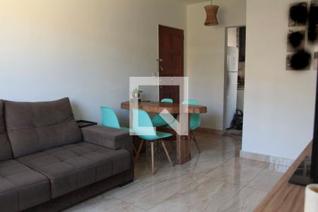 Sala de apartamento à venda com 3 quartos, 61m² em Guarani, Belo Horizonte
