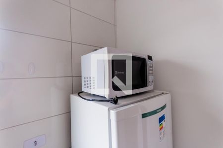 Microondas de kitnet/studio para alugar com 1 quarto, 15m² em Vila São Pedro, Santo André