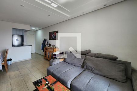 Sala de TV de apartamento à venda com 3 quartos, 84m² em Barcelona, São Caetano do Sul