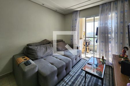 Sala de TV de apartamento à venda com 3 quartos, 84m² em Barcelona, São Caetano do Sul