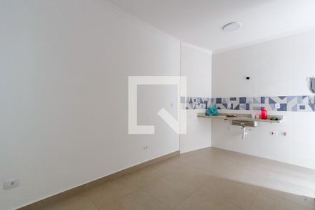 Sala e Cozinha de apartamento à venda com 1 quarto, 28m² em Jardim Franca, São Paulo