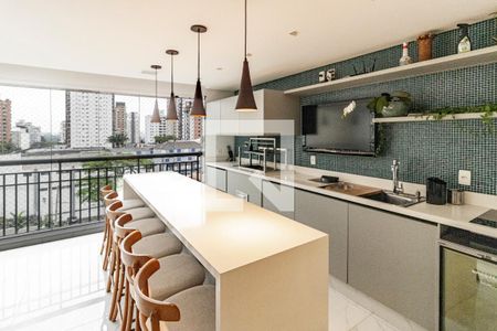 Varanda Gourmet da Sala de apartamento à venda com 5 quartos, 246m² em Vila Mariana, São Paulo