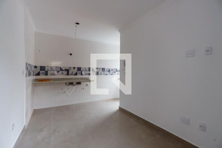 Sala e Cozinha de apartamento à venda com 1 quarto, 27m² em Jardim Franca, São Paulo