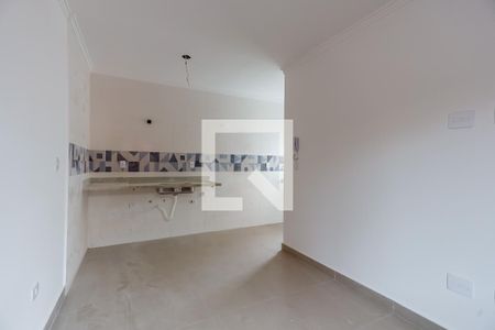 Sala e Cozinha de apartamento à venda com 1 quarto, 27m² em Jardim Franca, São Paulo