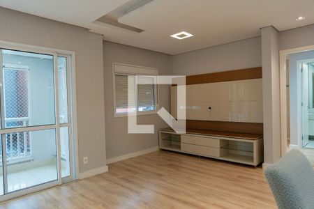 Sala de apartamento para alugar com 2 quartos, 66m² em Vila Homero Thon, Santo André