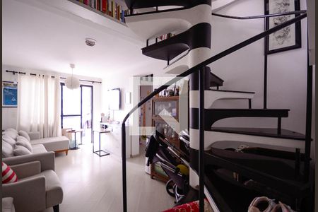 Sala 1 de apartamento à venda com 2 quartos, 106m² em Vila Brasílio Machado, São Paulo