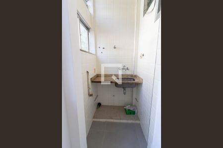 Cozinha de kitnet/studio para alugar com 1 quarto, 26m² em Glória, Rio de Janeiro