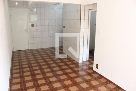 Sala de apartamento para alugar com 1 quarto, 46m² em Itararé, São Vicente