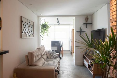 Sala de apartamento para alugar com 2 quartos, 65m² em Jardim Paraíso, São Paulo