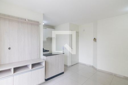 Sala de apartamento à venda com 2 quartos, 50m² em Vila Alzira, Santo André