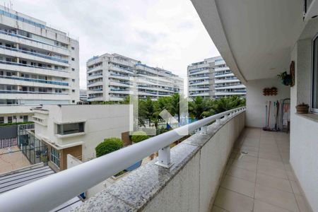 Varanda de apartamento à venda com 3 quartos, 91m² em Recreio dos Bandeirantes, Rio de Janeiro