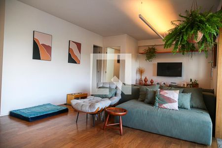 Sala de apartamento para alugar com 2 quartos, 111m² em Brooklin Paulista, São Paulo