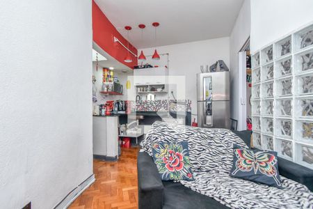 Sala de apartamento à venda com 2 quartos, 43m² em República, São Paulo