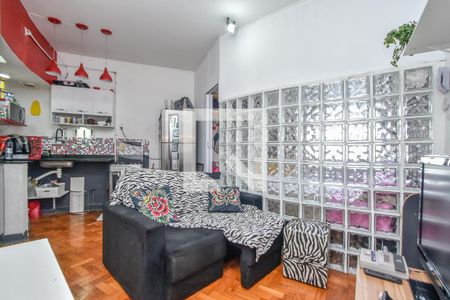 Sala de apartamento à venda com 2 quartos, 43m² em República, São Paulo