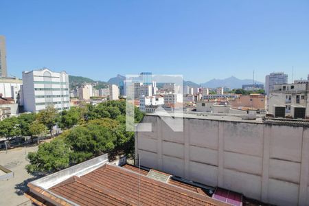 Vista da Sala de kitnet/studio à venda com 1 quarto, 40m² em Centro, Rio de Janeiro