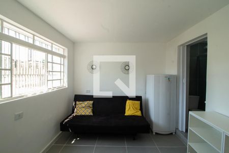 Quarto e cozinha de kitnet/studio para alugar com 1 quarto, 22m² em Vila Gustavo, São Paulo
