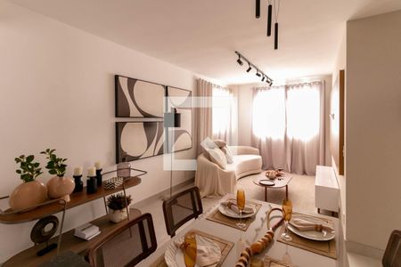 Apartamento à venda com 72m², 2 quartos e 3 vagasSala