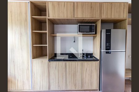 Cozinha de apartamento para alugar com 1 quarto, 24m² em Belenzinho, São Paulo