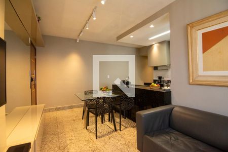 Sala de apartamento à venda com 2 quartos, 65m² em Gutierrez, Belo Horizonte