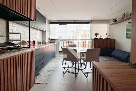 Varanda Integrada de apartamento para alugar com 2 quartos, 83m² em Barra Funda, São Paulo