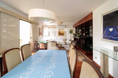 Sala de Jantar de apartamento à venda com 4 quartos, 210m² em Indianópolis, São Paulo