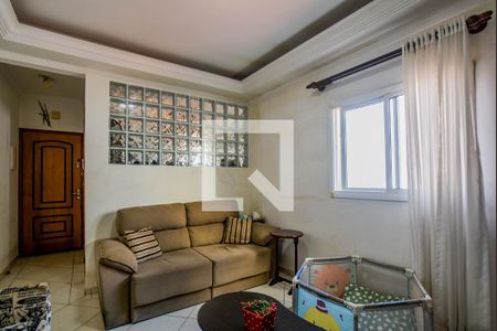 Sala de apartamento à venda com 3 quartos, 160m² em Vila Guarani, Santo André